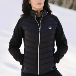 New with tags - Zyia Active Women’s Black Whistler Hybrid Jacket, Size XS